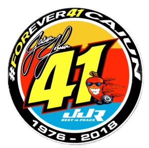 Jason Johnson logo sticker